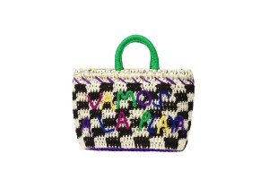 Women's Eres Damier Micro Basket 23h Bag Multicolor | 216089PWK