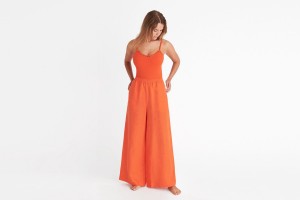 Women's Eres Select Large 24e Trousers Orange | 273698LCV